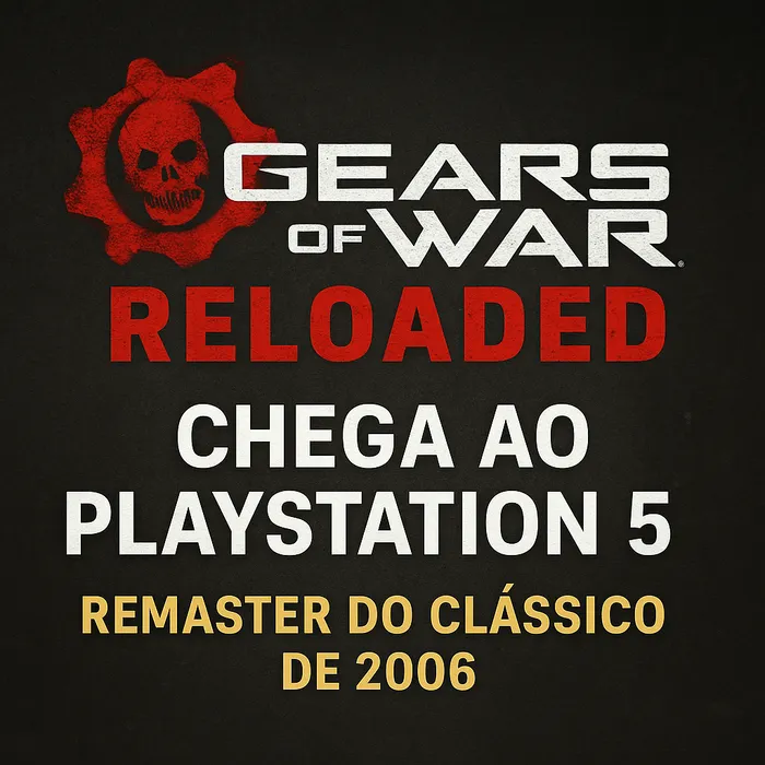 cover for Gears of War: Reloaded chega ao PlayStation 5 e marca nova fase da franquia